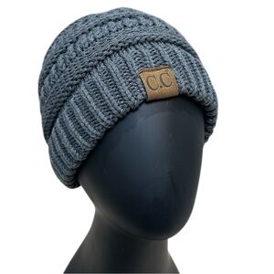 C.C Gray Knit Beanie